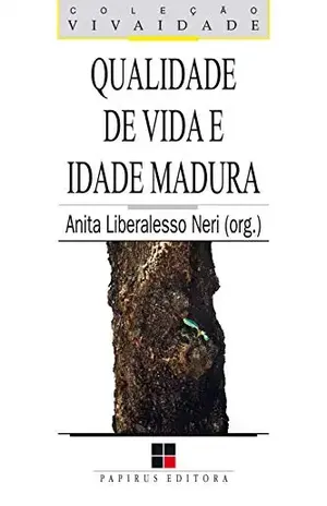 Capa do livro Qualidade de vida e idade madura (Vivaidade) - Anita Liberalesso Neri