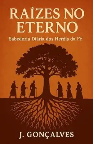 Capa do livro Raízes no Eterno: Sabedoria Diária dos Heróis da Fé - J. Gonçalves