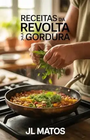 Capa do livro Receitas da Revolta Contra a Gordura - JL Matos
