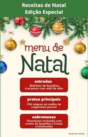 Capa do livro RECEITAS DE NATAL EDIÇÃO ESPECIAL - Grupo Euro