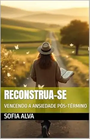Capa do livro Reconstrua–se: VENCENDO A ANSIEDADE PÓS–TÉRMINO - Sofia  Alva