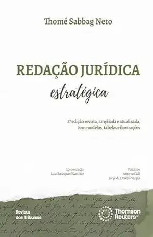 Capa do livro Redação Jurídica Estratégica: produzindo peças jurídicas com excelência - Thomé Sabbag Neto