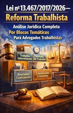 REFORMA TRABALHISTA Lei nº 13.467/2017 (atualizada 2026): Análise Jurídica Completa Por Blocos Temáticos Para Advogados Trabalhistas – Cláudio Borges