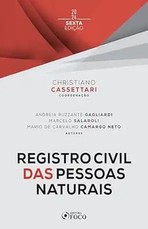 Capa do livro Registro Civil das Pessoas Naturais (Coleção Cartórios Livro 6) - Andreia Ruzzante Gagliardi