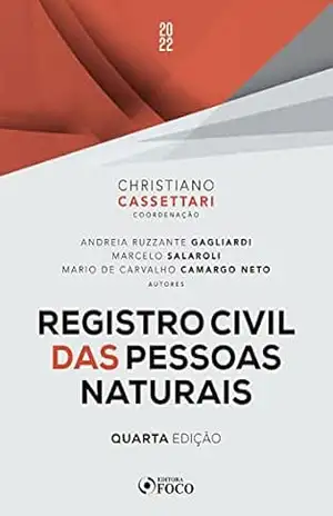 Registro civil das pessoas naturais (Coleção Cartórios) – Andreia Ruzzante Gagliardi