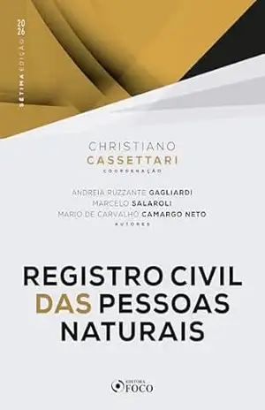 Registro Civil de Pessoas Naturais – 7ª Ed – 2026 – Andreia Ruzzante Gagliardi