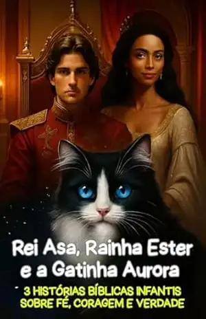 Rei Asa, Rainha Ester e a Gatinha Aurora: 3 Histórias Bíblicas Infantis sobre Fé, Coragem e Verdade – Arethusa Zanardo