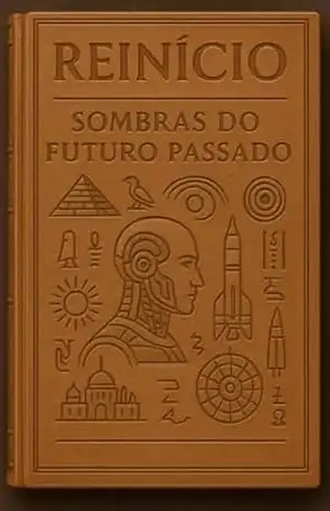 Capa do livro REINÍCIO: SOMBRAS DO FUTURO PASSADO OUTRA VEZ - Caios jC mariano