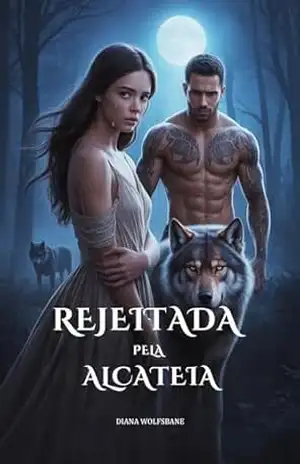 Capa do livro REJEITADA PELA ALCATEIA: Um Romance De Lobisomens Metamorfos Com Companheira Rejeitada - DIANA WOLFSBANE