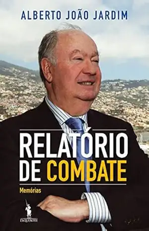 Capa do livro Relatório de Combate - Alberto João Jardim