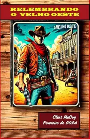 Capa do livro Relembrando o Velho Oeste: Aventuras de Jack ''Relâmpago'' Tunder - Clint McCoy