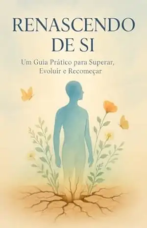 Capa do livro Renascendo de si: Um guia prático para superar, evoluir e recomeçar - Luitty  Borges
