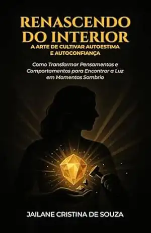 Capa do livro Renascendo do Interior: A Arte de Cultivar a Autoestima e Autoconfiança - Jailane Cristina de Souza