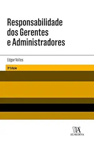 Capa do livro Responsabilidade dos Gerentes e Administradores - Edgar Valles