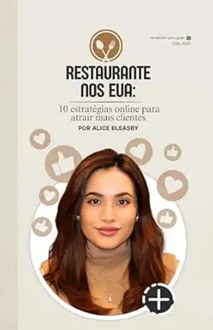 Capa do livro Restaurante nos EUA: 10 estratégias online para atrair mais clientes - Alice Bleasby