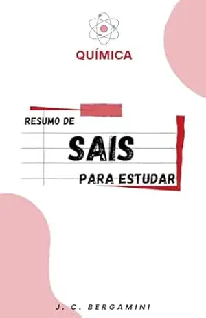 Capa do livro Resumo de Sais Inorgânicos para Estudar (Química Livro 8) - Jonas  Cardoso Bergamini