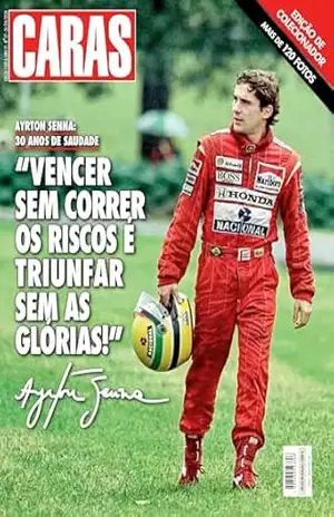 Capa do livro Revista CARAS – Edição de Colecionador: Ayrton Senna - Grupo Perfil