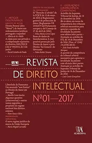 Revista de Direito Intelectual n.º 1 – 2017 – Apdi – Associação Portuguesa de Direito Intelectual
