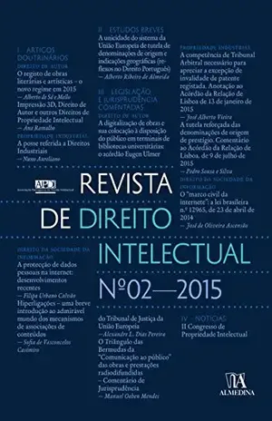 Revista de Direito Intelectual n.º 2 – 2015 – Apdi – Associação Portuguesa de Direito Intelectual