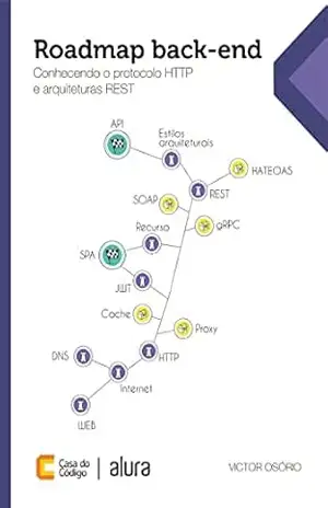 Capa do livro Roadmap back–end: Conhecendo o protocolo HTTP e arquiteturas REST - Victor Osório