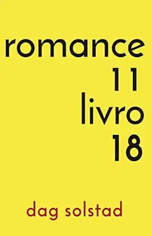 Capa do livro Romance 11, livro 18 - Dag Solstad