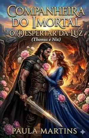 Capa do livro Romance: A Companheira do Imortal: O Despertar da Luz (Thonus e Nix): romance de época, romance fantasia. - Paula Martins