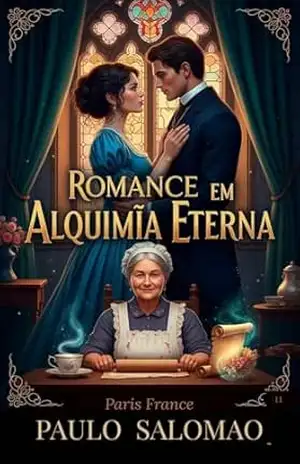 Capa do livro Romance em Alquimia Eterna: O Legado Imortal O Segredo da Pérola Flamejante: Um Romance Através das Eras - PAULO SALOMAO