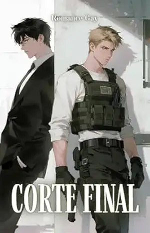 Capa do livro Romance Gay: Corte final: Caçador de assassinos VS agente da FBI – Vingança, identidade secreta e atração fatal num thriller psicológico (Série Gay Romance po) - Paige Burns
