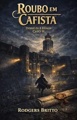 Capa do livro Roubo em Cafista (Dossiê de 8 Reinos Livro 2) - Rodgers Britto