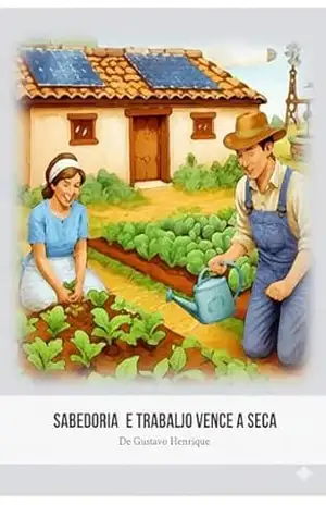 Capa do livro SABEDORIA E TRABALHO VENCE A SECA - Gustavo Henrique