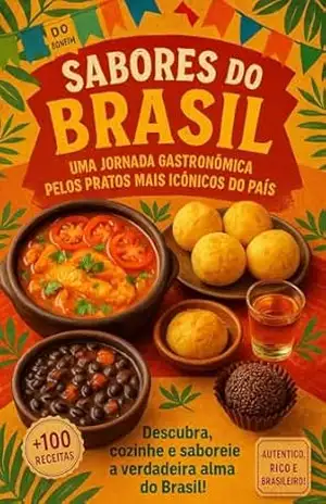 Capa do livro Sabores do Brasil - Whallyson Gabriel Garcia Da Silva