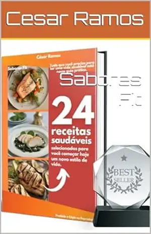 Capa do livro Sabores Fit - Cesar Ramos