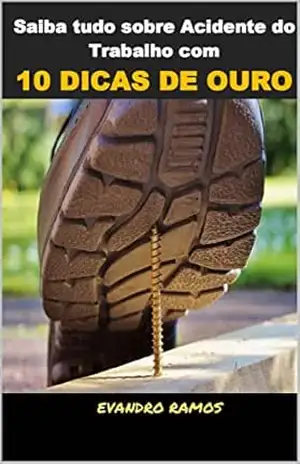 Capa do livro Saiba Tudo Sobre Acidente do Trabalho: Com 10 Dicas de Ouro - Evandro Ramos