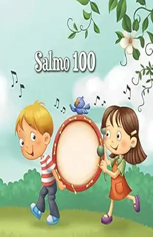 Salmo 100 (A Bíblia para Crianças) – Agnes de Bezenac Salmo 100 (A Bíblia para Crianças) – Agnes de Bezenac