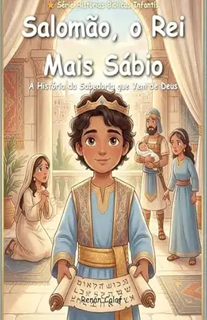 Salomão – O Rei Mais Sábio: História bíblica infantil sobre sabedoria e escolhas – leitura fácil para crianças (Histórias Bíblicas Infantis Livro 21) – Renan Calaf