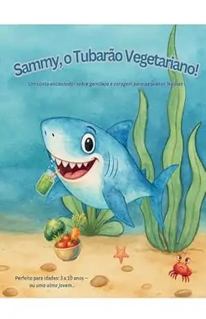 Sammy, o Tubarāo VEGETARIANO!: Um conto encantador sobre gentileza e coragem para pequenos leitores. – LeLuc LiNas Sammy, o Tubarāo VEGETARIANO!: Um conto encantador sobre gentileza e coragem para pequenos leitores. – LeLuc LiNas