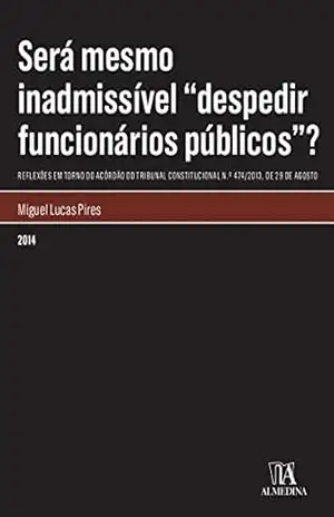 Capa do livro Será mesmo inadmissível - Miguel Lucas Pires