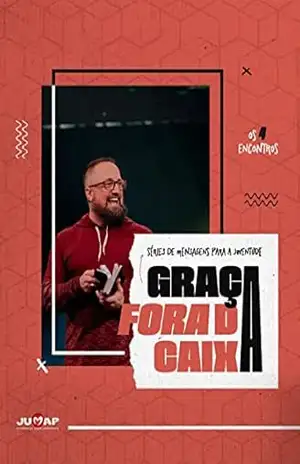 Capa do livro Série de mensagens para a juventude | Graça fora da caixa - JUMAP Convenção Batista Pioneira