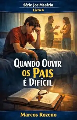 Capa do livro Série Joe Macário Volume 4 Quando Ouvir os Pais é Difícil - Marcos Aurélio Rozeno
