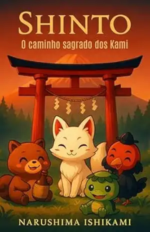 Capa do livro SHINTO – O caminho sagrado dos Kami: Xintoísmo: religião japonesa, costumes japoneses, espíritos e deuses do Japão, mitologia e rituais (Os grandes caminhos da sabedoria Livro 6) - Narushima Ishikami