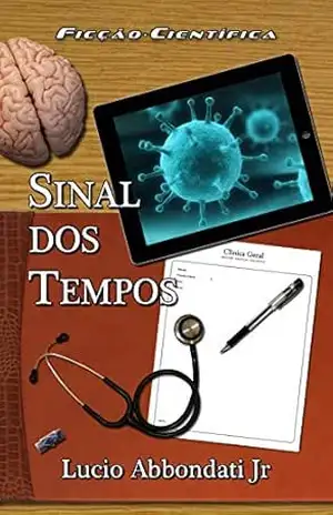 Capa do livro Sinal dos Tempos (Paralaxe – Coletânea de Contos) - Lucio Abbondati Junior