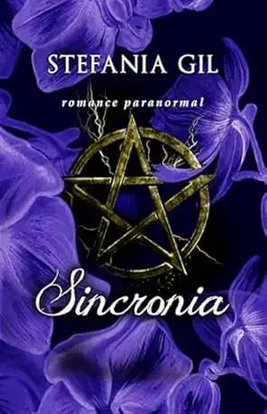 Capa do livro Sincronia: Romance paranormal com amor impossível, mas destinado a ser (Presságios Livro 2) - Stefania Gil