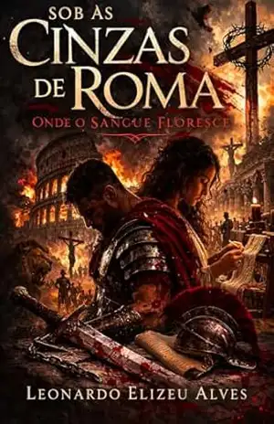 Capa do livro SOB AS CINZAS DE ROMA: Onde o Sangue Floresce - Leonardo Elizeu Alves