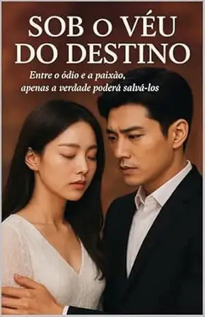 Capa do livro Sob o Véu do Destino: Entre o ódio e a paixão, apenas a verdade poderá salvá–los. - SMF Ebooks
