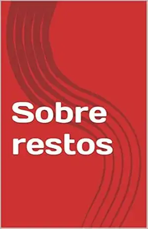 Capa do livro Sobre restos - Juliana Gazzoni