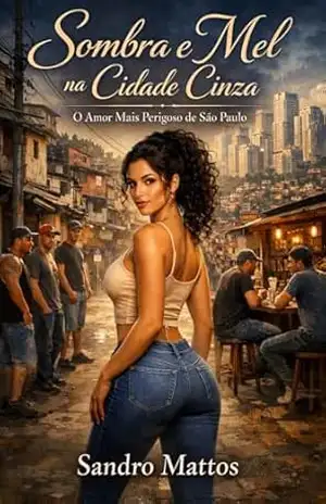 Capa do livro Sombra e Mel na Cidade Cinza: O Amor Mais Perigoso de São Paulo - Sandro Mattos
