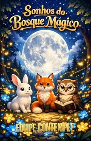 Sonhos do Bosque Magico: História de Ninar para Crianças 4–8 Anos: Amizade e Coragem (Sonhos do Bosque Mágico) – Equipe Contemple Contemple