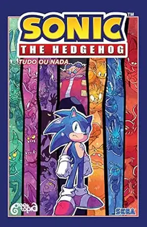Capa do livro Sonic The Hedgehog – Volume 7: Tudo ou nada - Ian Flynn