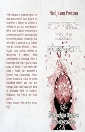 Capa do livro Stop Pensar Demais: O Poder da Calma (Stop Overthinking, The Power of Calm. Livro 7) - Neil Jason Preston