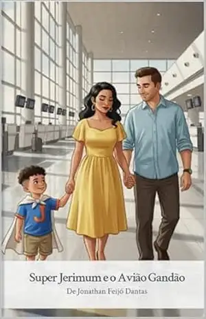 Capa do livro Super Jerimum: Super Jerimum e Avião Gandão - Jonathan Feijó Dantas